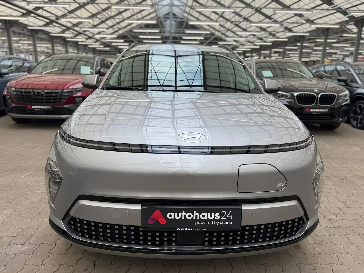 Hyundai Kona Trend Elektro 65,4 kWh|ACC|LED|Kamera Срібний - 2