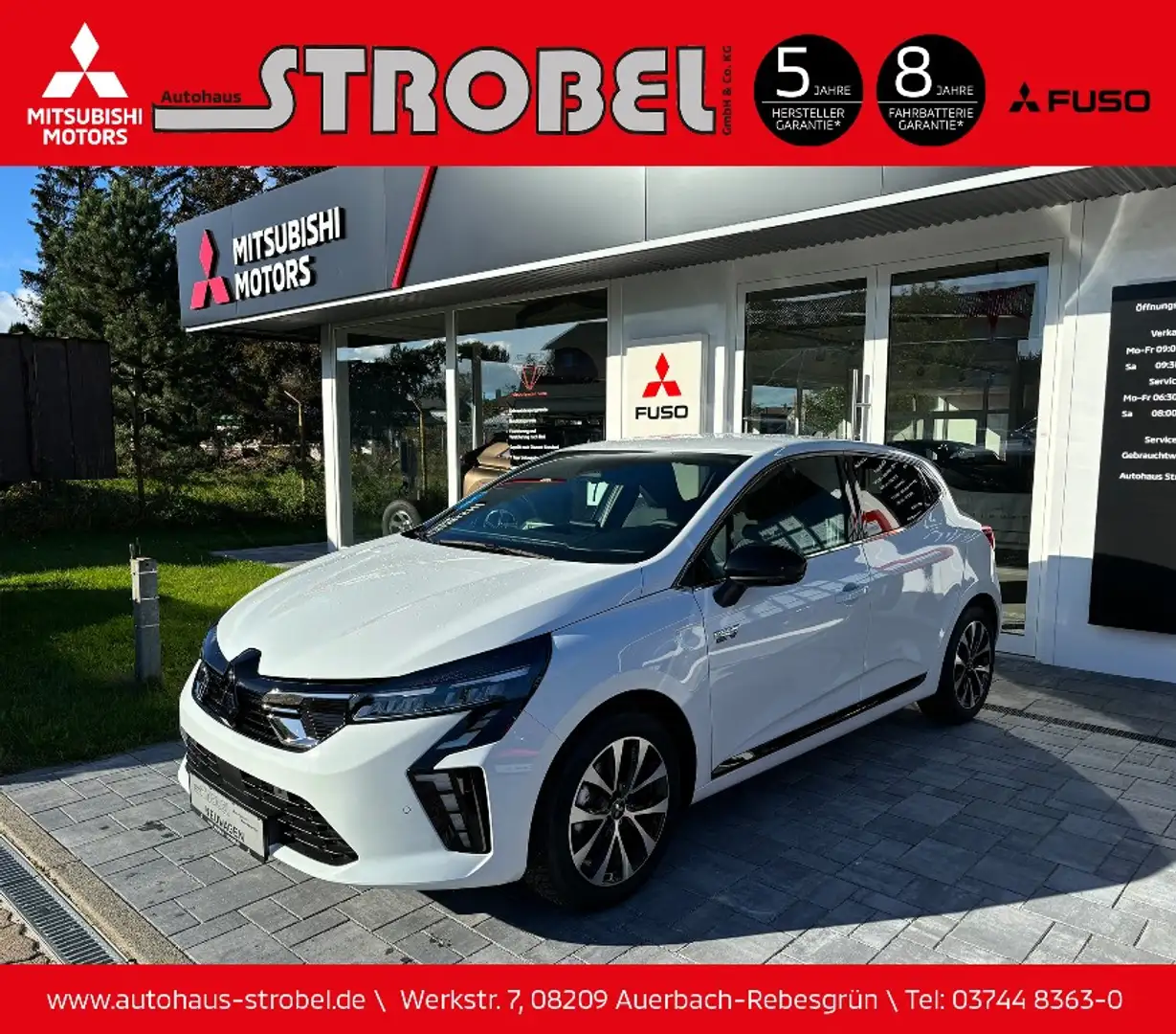 Mitsubishi Colt EDITION 1.6 Hybrid *SITZHEIZUNG*FREISPRECH* Blanc - 1