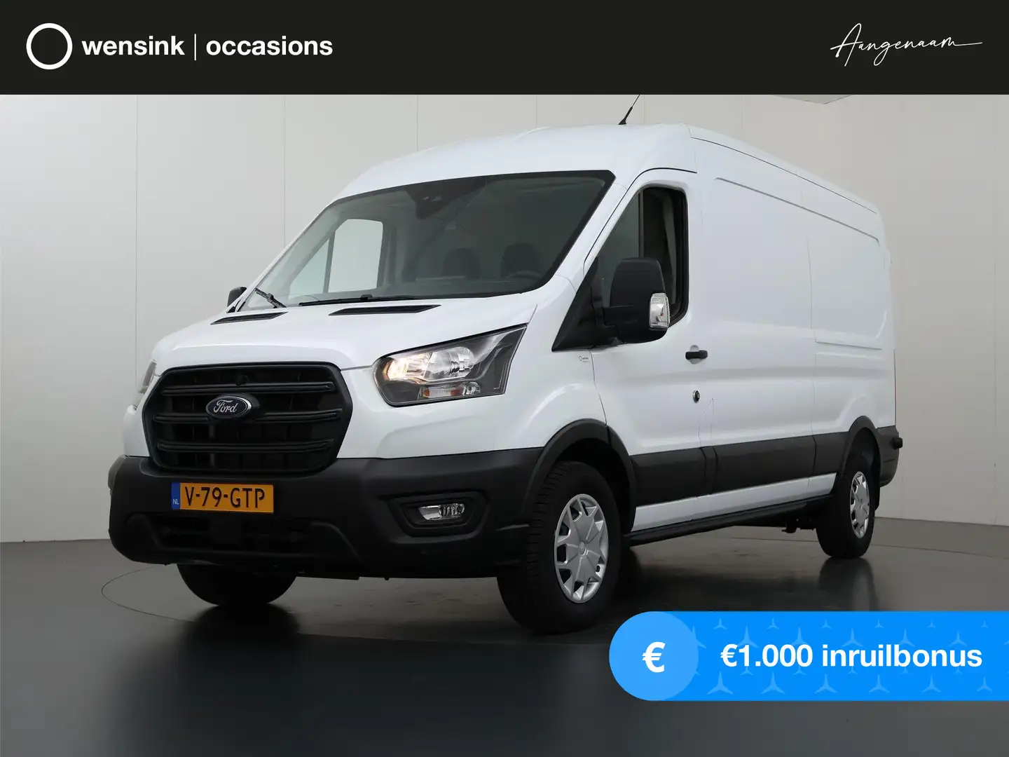 Ford Transit 350 2.0 TDCI L3 H2 | TREND | TREKHAAK 2500KG AHW | Wit - 1