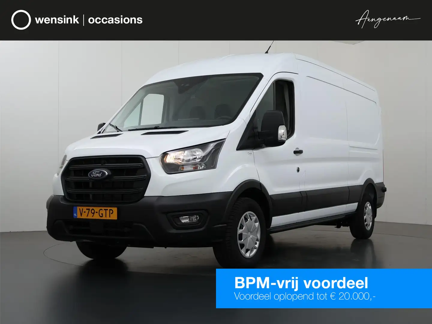 Ford Transit 350 2.0 TDCI L3 H2 | TREND | TREKHAAK 2500KG AHW | Weiß - 1