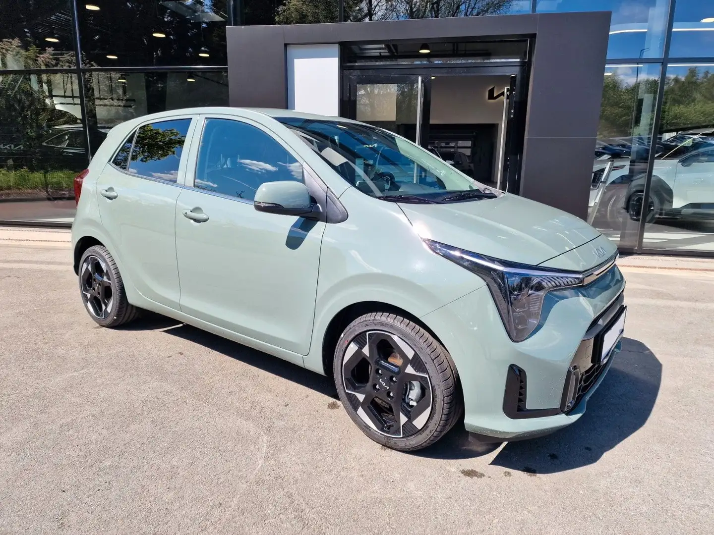 Kia Picanto 1.2 Spirit Premium Edition Automatik Grün - 2