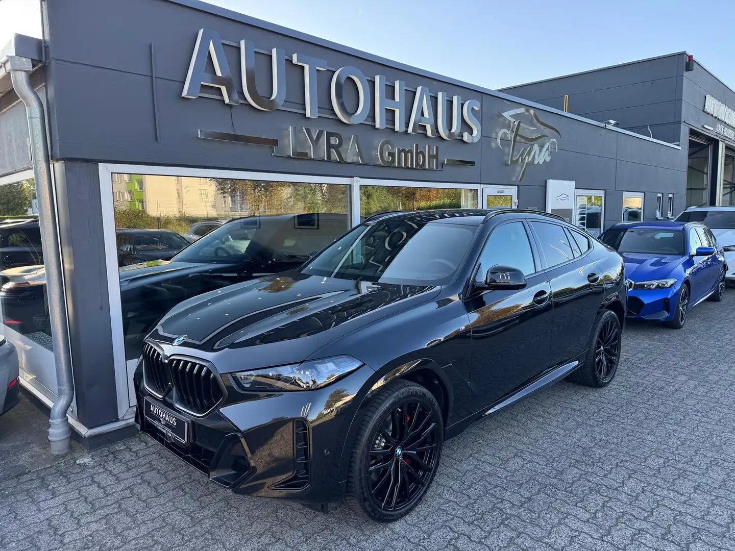 BMW X6 40d xDrive M-Sport Pro*LED*PANO*H&K*360°KAM* Noir - 2