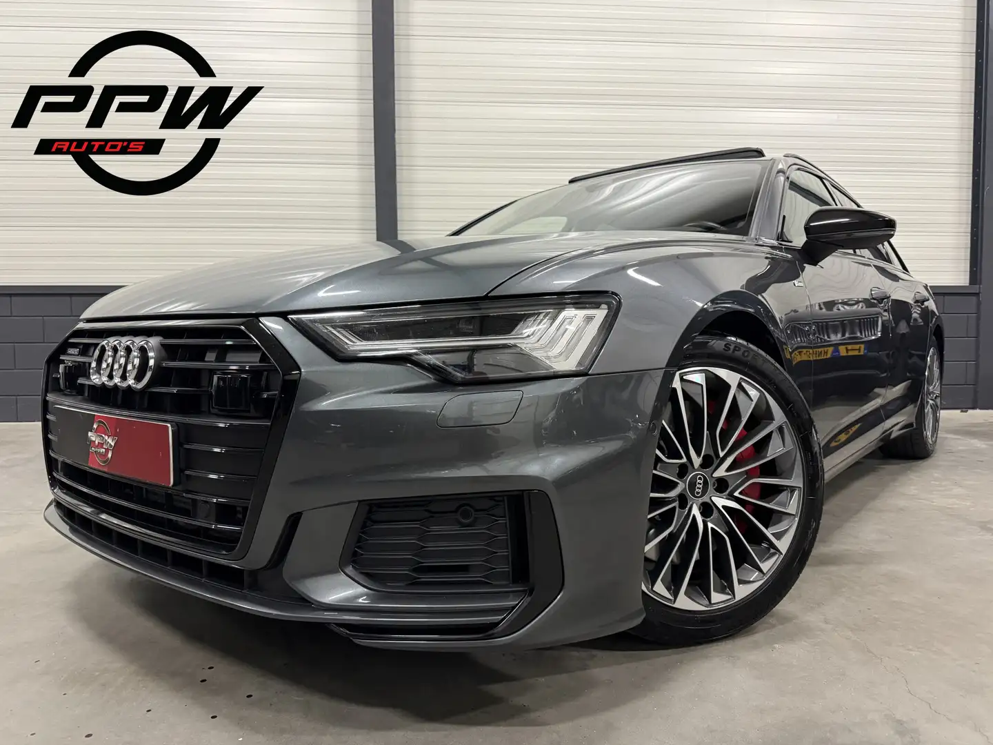 Audi A6 Avant 55 TFSI e quattro 367PK Competition S-Line P Grijs - 1