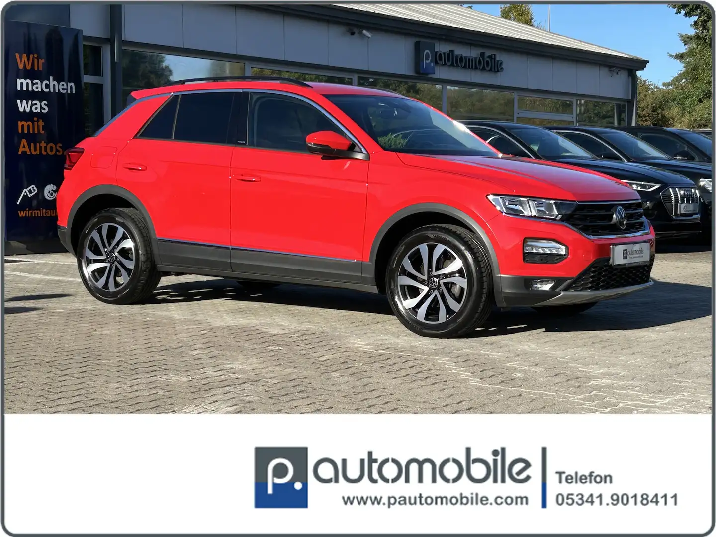 Volkswagen T-Roc 1.5 TSI Style Active*ACC*Kamera*AHK* Rot - 1
