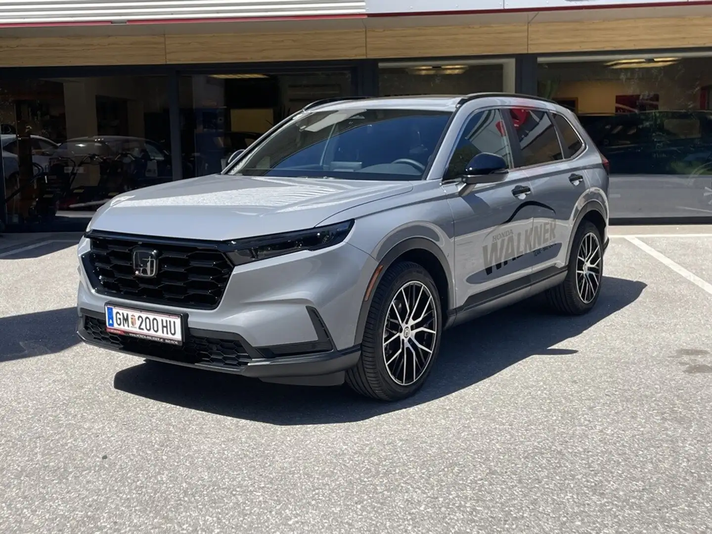 Honda CR-V 2,0 i-MMD e:HEV Elegance AWD Aut. Grau - 1