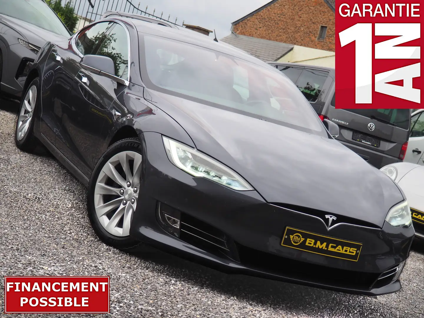 Tesla Model S 75D AWD⚡DUALMOTOR⚡ENHACED A.P-AIR SUSP.-21%BTW Gris - 1