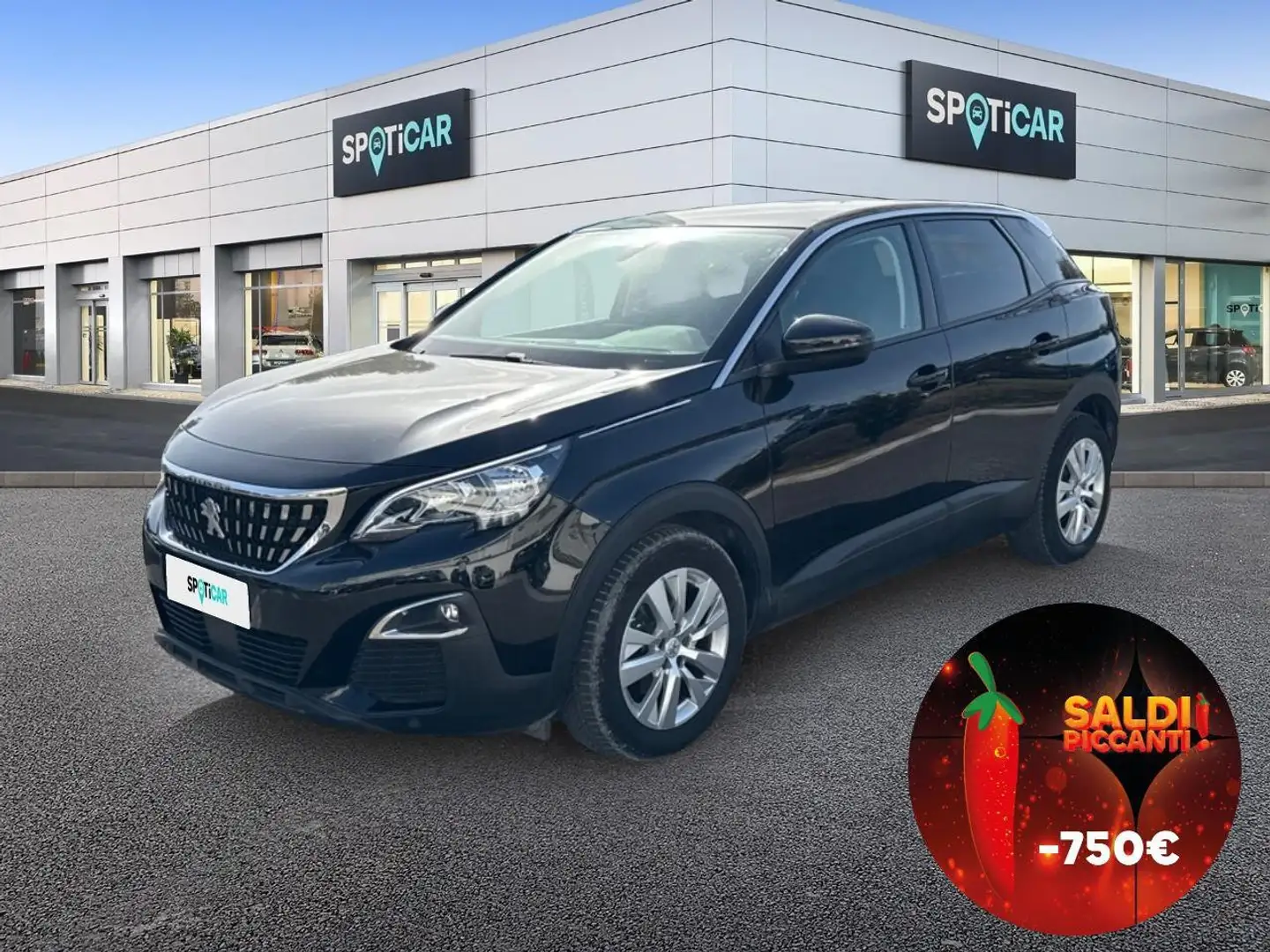 Peugeot 3008 PureTech Turbo 130 S&S Active Nero - 1