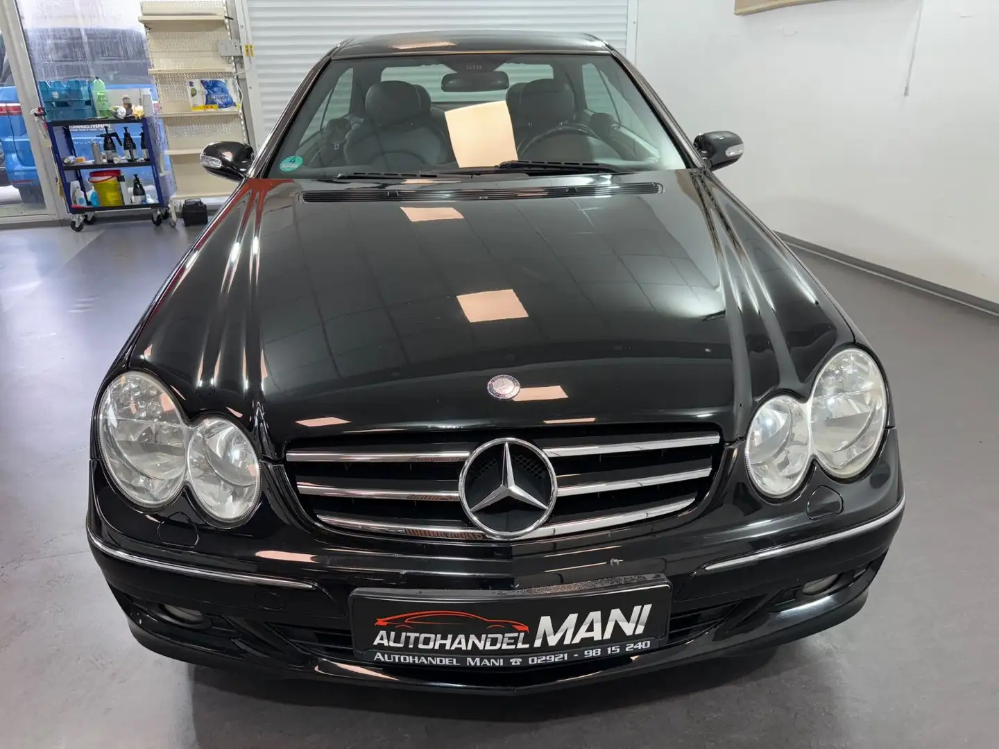 Mercedes-Benz CLK 320 CLK  Coupe 320 CDI/Leder/Navi/Klima/Avangard/Alu Schwarz - 2