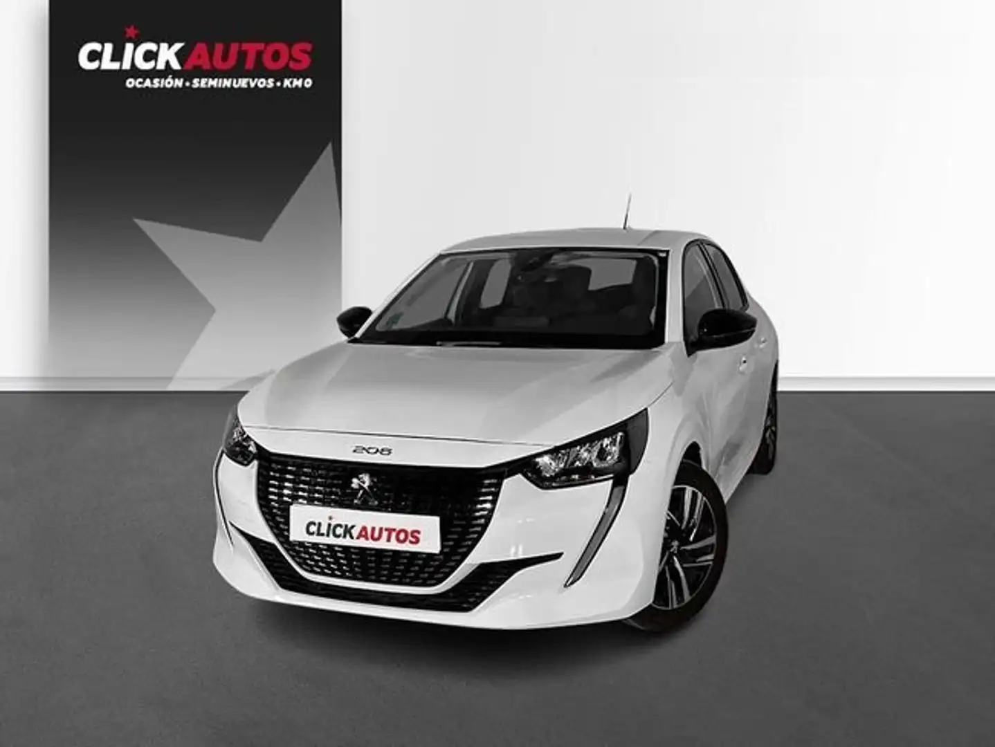 Peugeot 208 1.2 100CV Allure  Pack EAT8 Weiß - 1