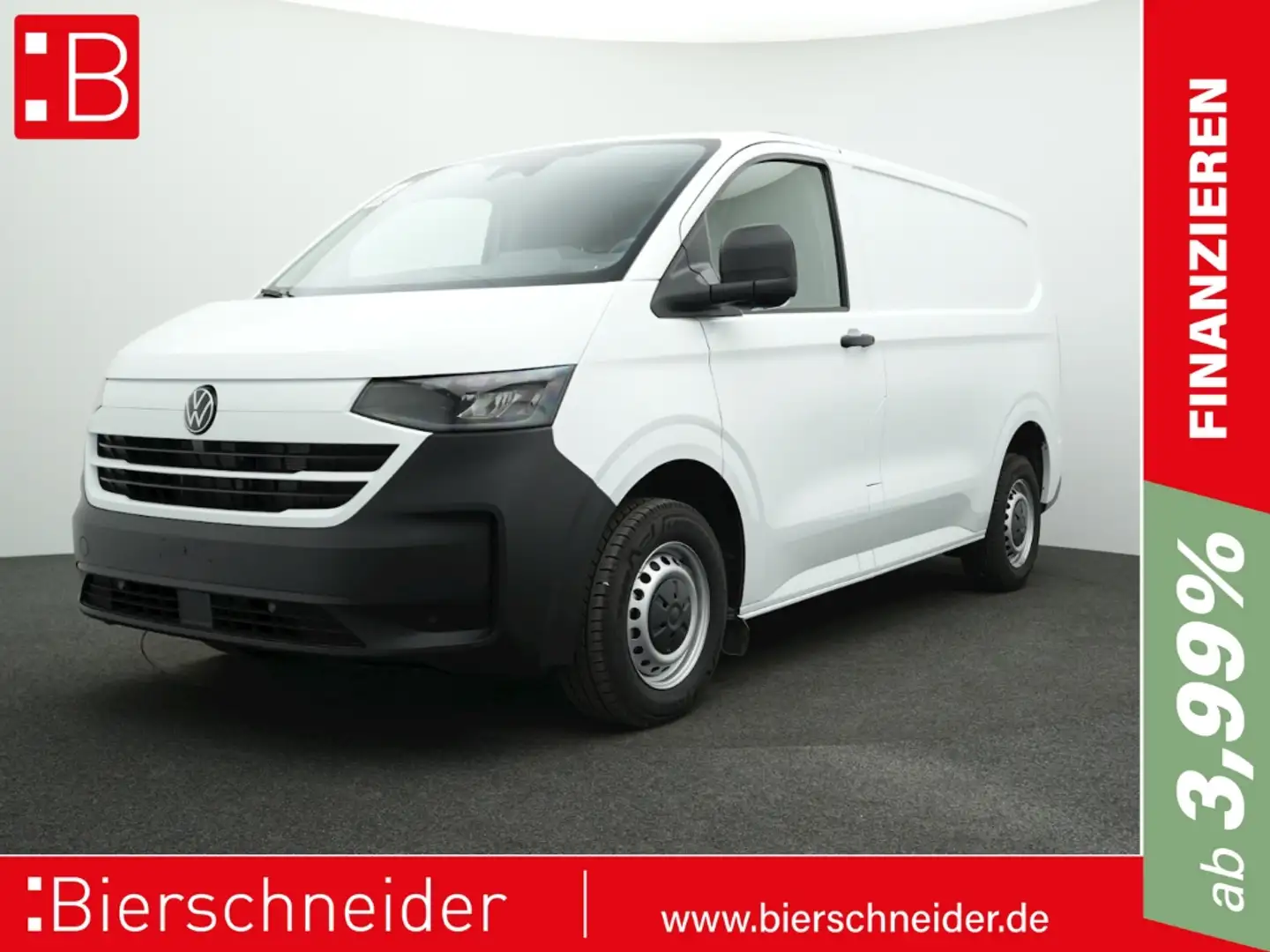 Volkswagen T7 Transporter 2.0 TDI Kasten L1 H1 HB AW AHK KAM Wit - 1