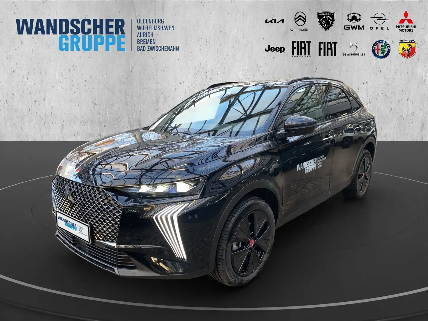 DS Automobiles DS 7 BlueHDi Performance Line + Matrix Zwart - 1