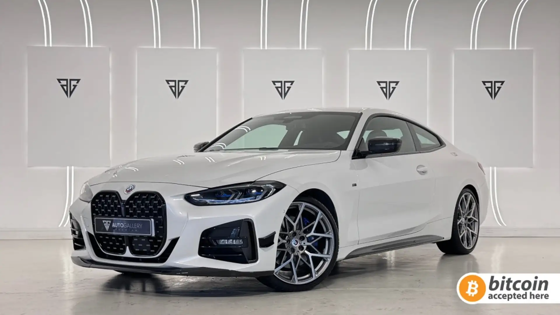 BMW 420 420dA Coupé M Sport Blanco - 1