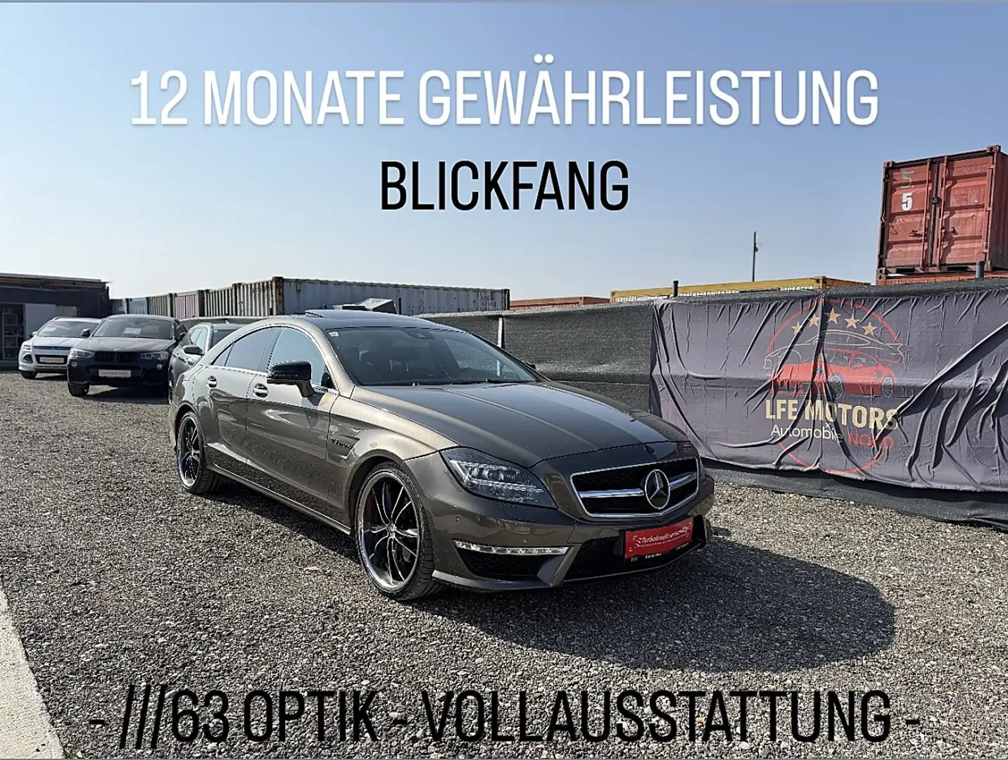Mercedes-Benz CLS 350 CDI Aut. - ///63 AMG - BRUTALE OPTIK - MEGA VOL... Grau - 1