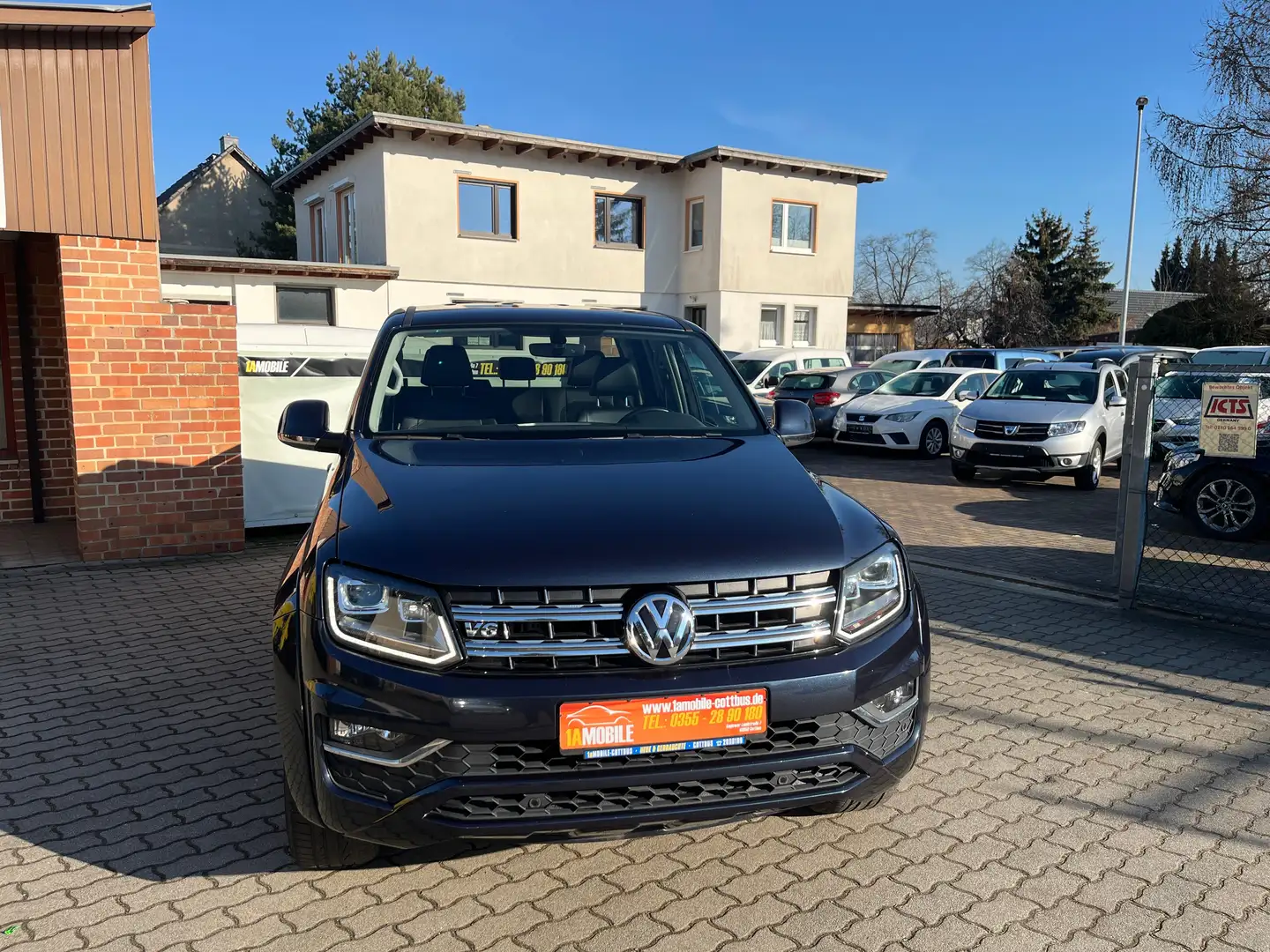 Volkswagen Amarok Highline 4Motion Automatik Kamera Navi Blau - 2