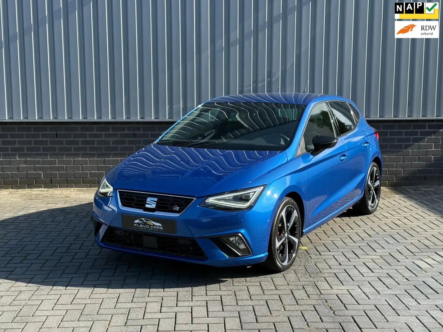 SEAT Ibiza 1.5 TSI FR |Airco|Navi|CarPlay|Automaat| Blauw - 1