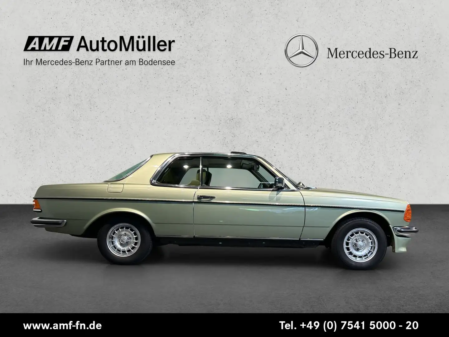 Mercedes-Benz 280 280 CE (W 123) +AUTOMATIK+S-DACH+AHK+NOTE 2+ Groen - 2
