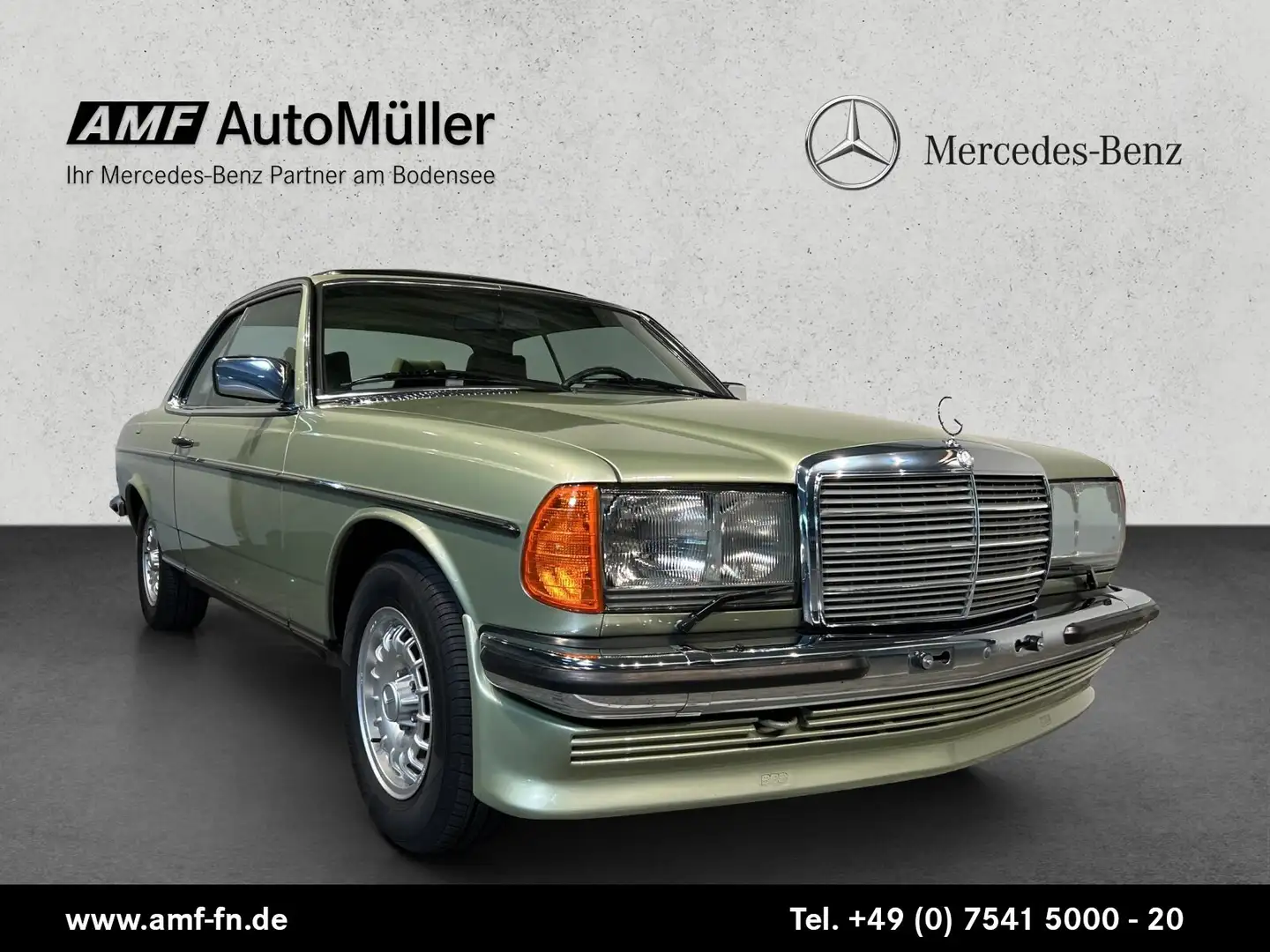 Mercedes-Benz 280 280 CE (W 123) +AUTOMATIK+S-DACH+AHK+NOTE 2+ Groen - 1