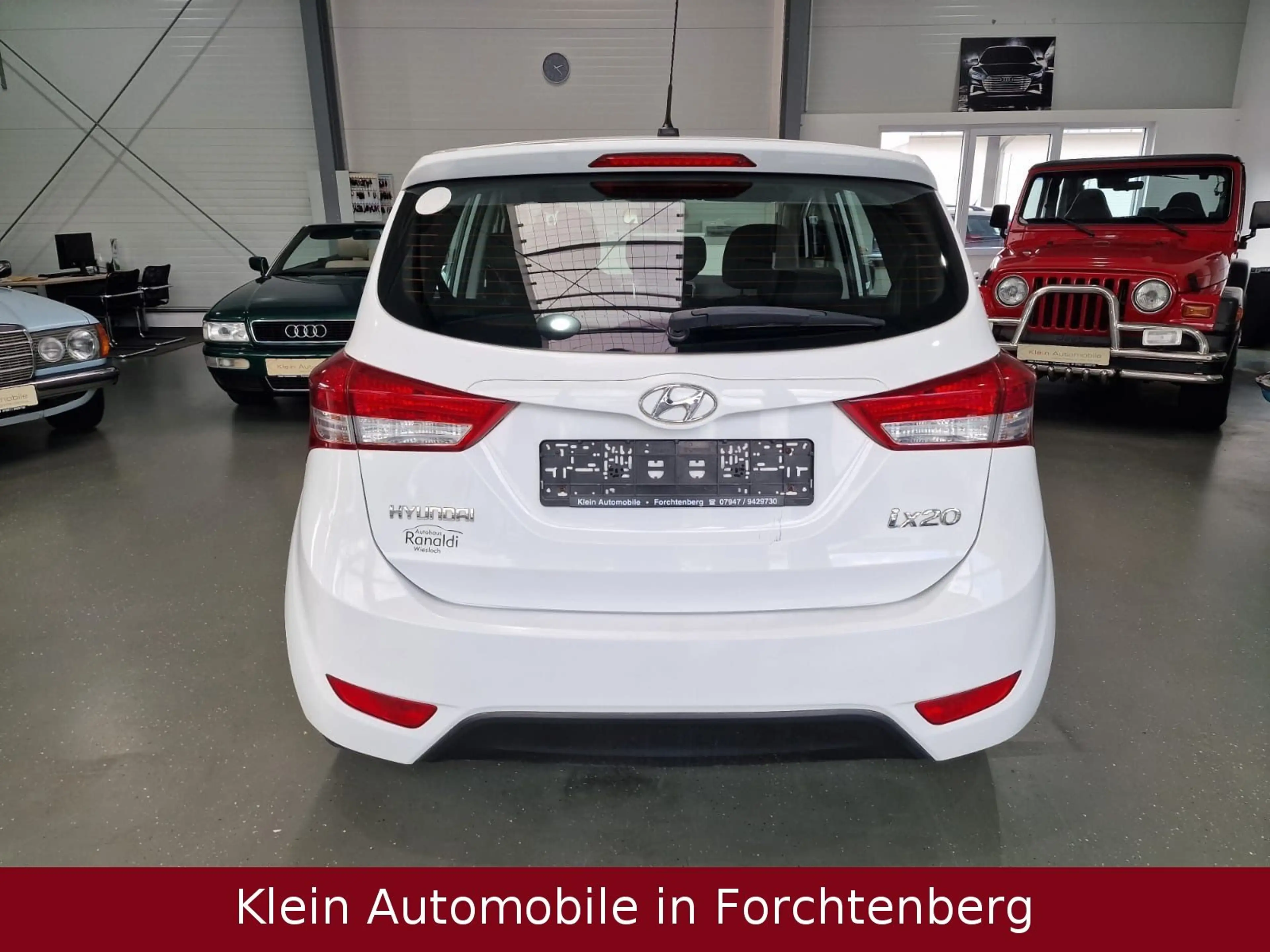 Hyundai iX20 blue Classic Klimaanlage — photo 5