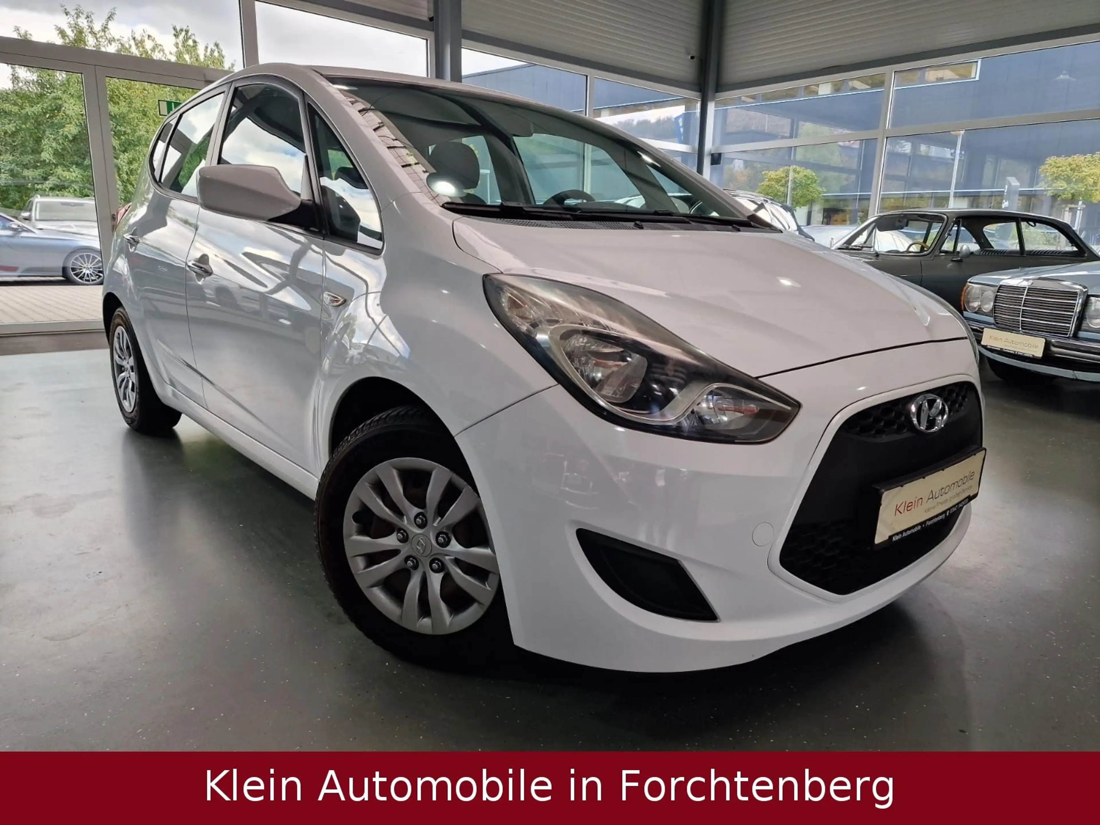 Hyundai iX20 blue Classic Klimaanlage