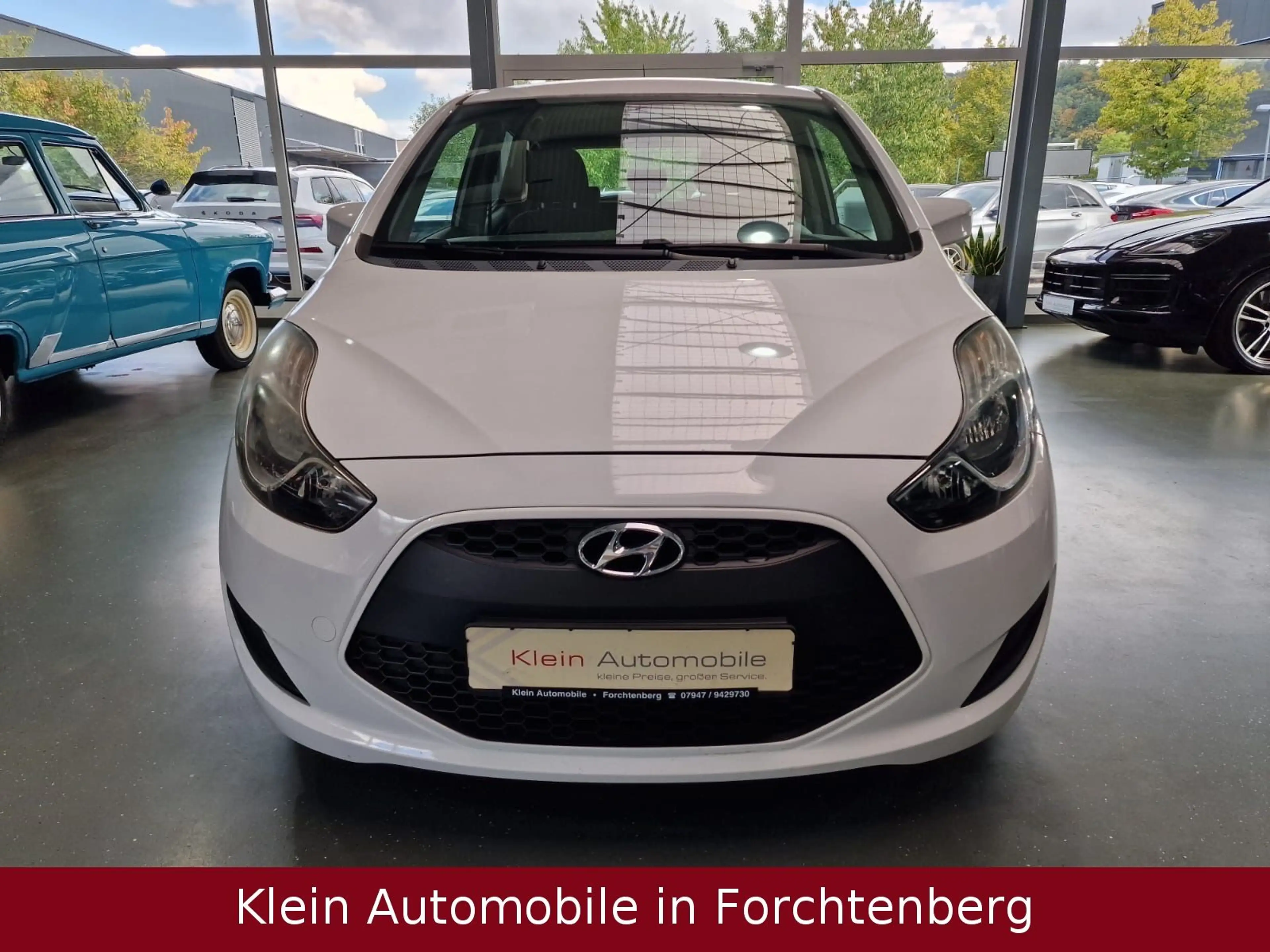 Hyundai iX20 blue Classic Klimaanlage — photo 2