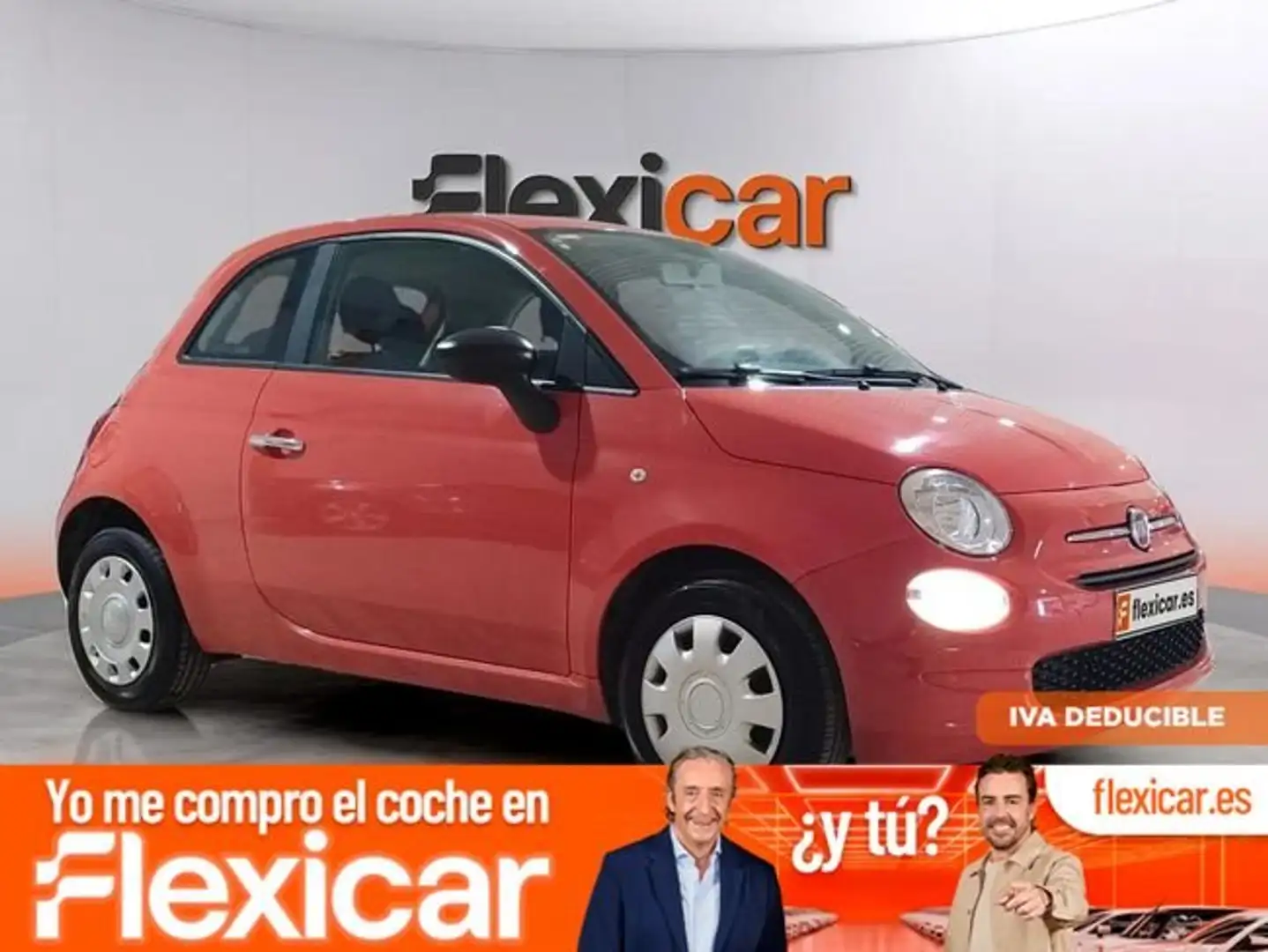 Fiat 500 Cult 1.0 Hybrid 51KW (70 CV) Naranja - 1