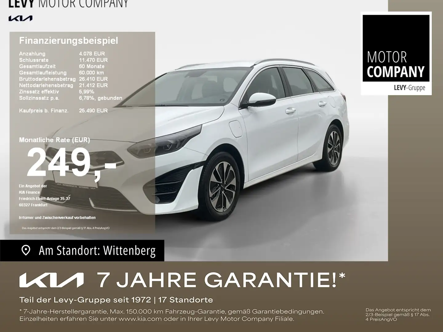 Kia Ceed SW / cee'd SW Ceed Sportswagon 1.6 PHEV Vision Komfort-Paket Bianco - 1
