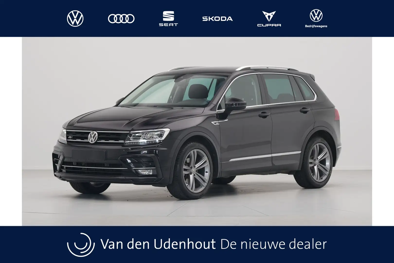 Volkswagen Tiguan 1.5 TSI 130pk R-Line Navi via App Led Pdc Virtual Zwart - 1