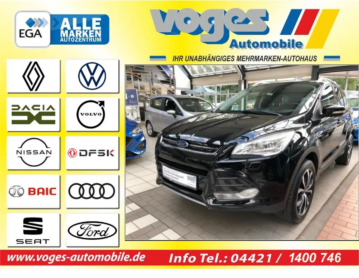Ford Kuga 1.5 EcoBoost 2x4 Titanium Noir - 1