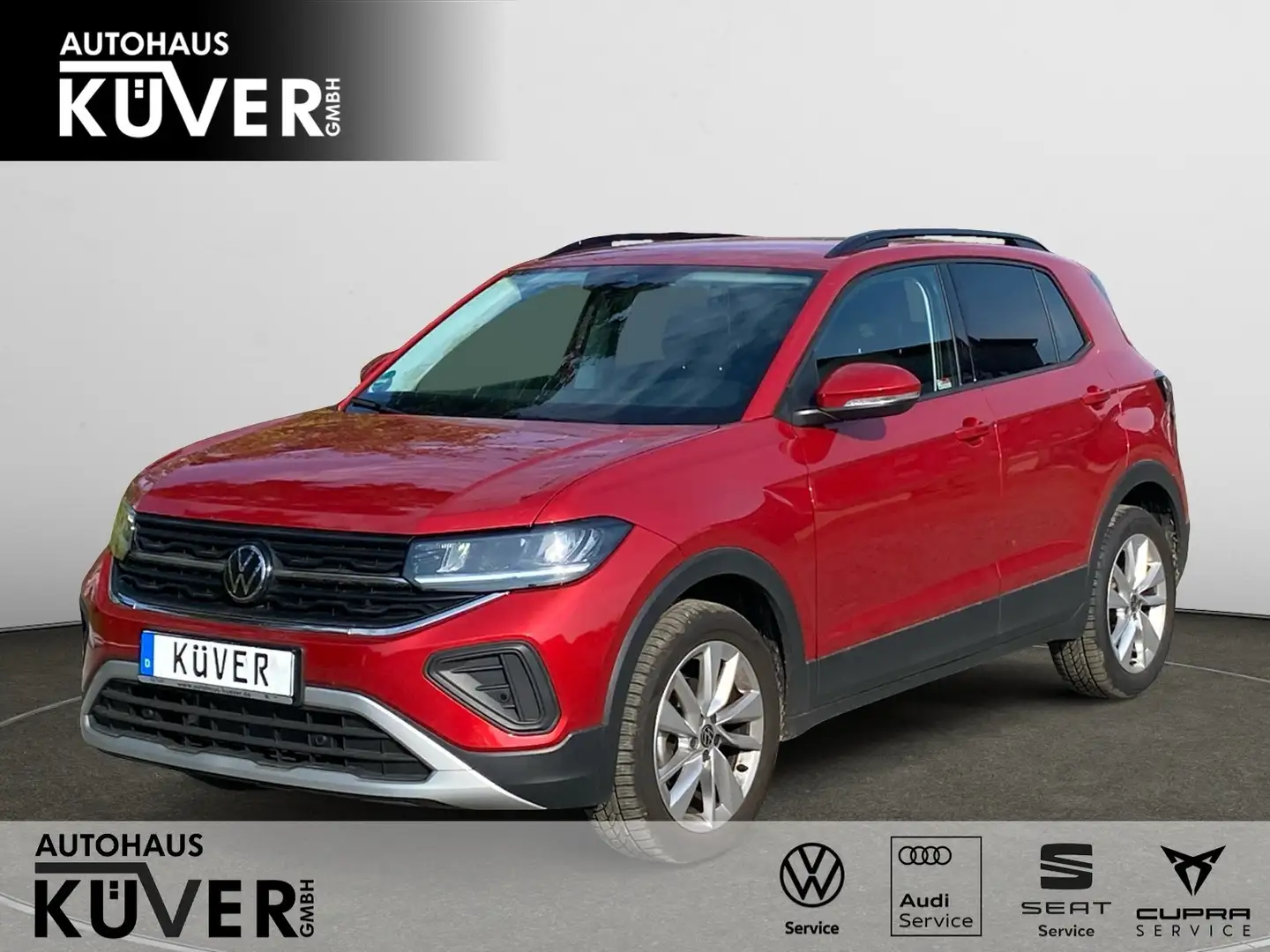 Volkswagen T-Cross Life 1.5 TSI DSG ACC+LED+Shzg.+17 AUT Rot - 1