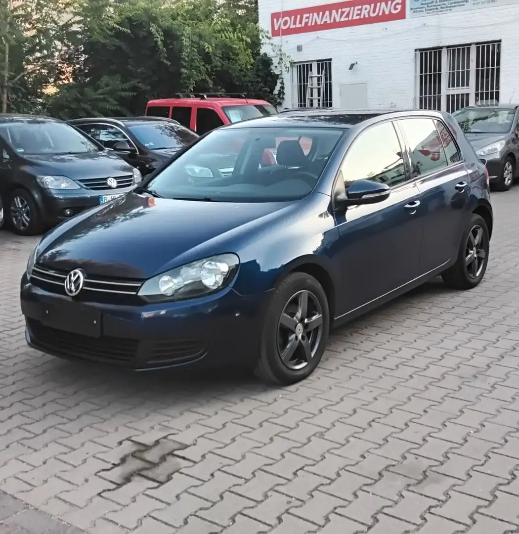 Volkswagen Golf VI Trendline BlueMotion/BMT  Neuer Tüv Blauw - 1