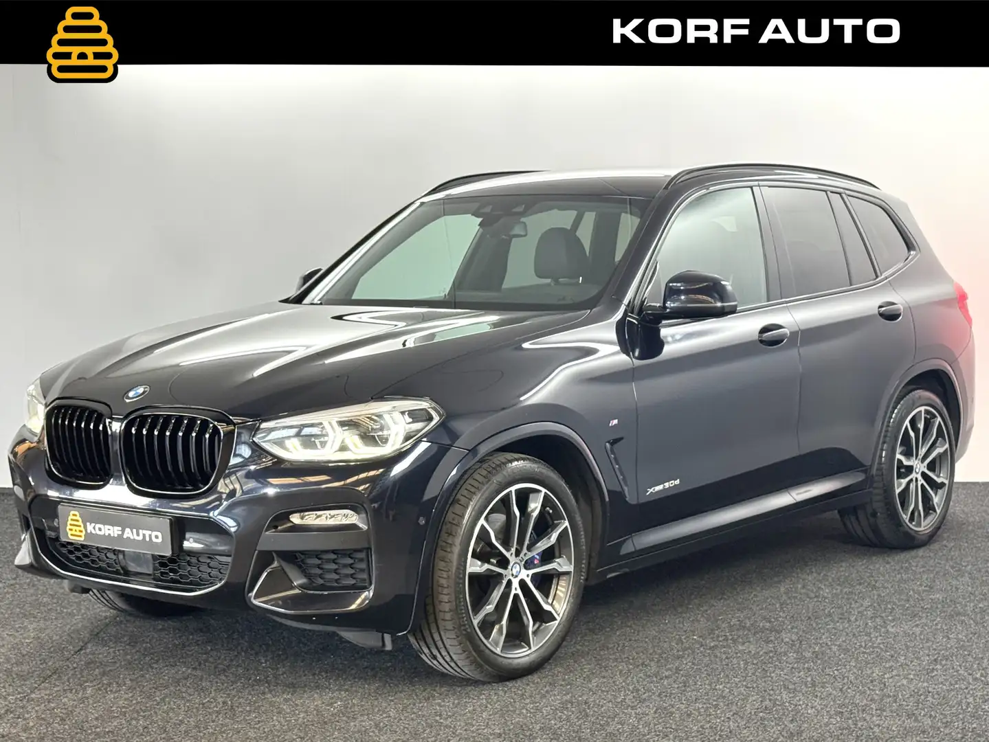 BMW X3 xDrive30d High Executive M-sport / Leder / Camera Zwart - 1