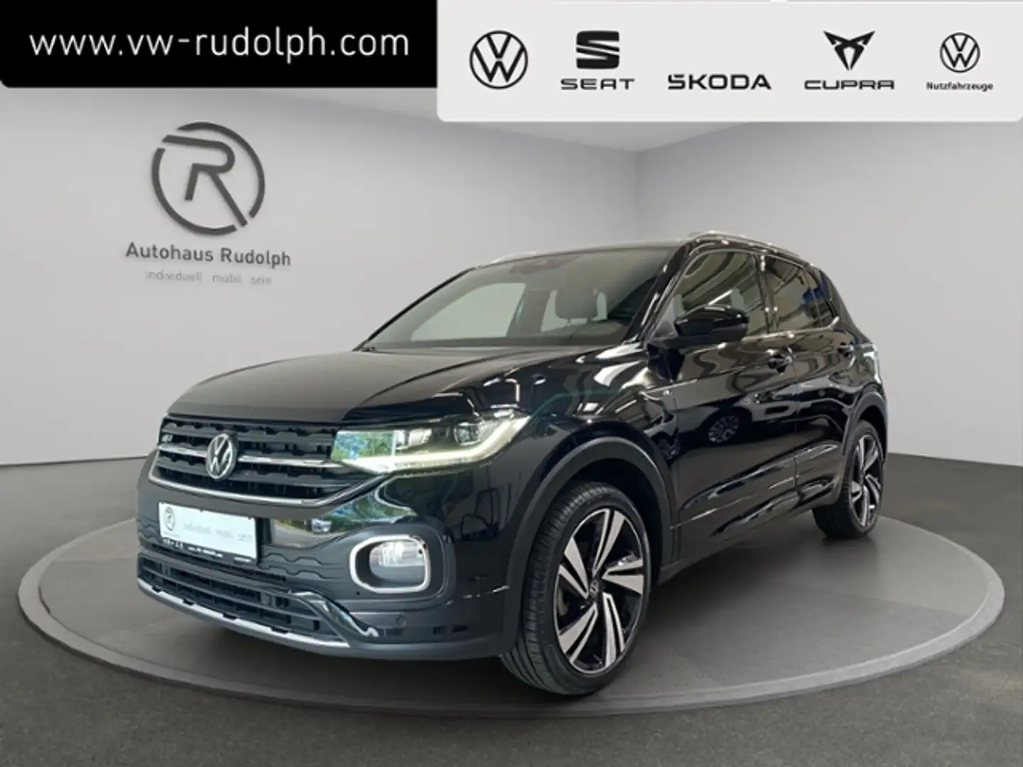 Volkswagen T-Cross 1.0 TSI Style R-Line / App-Connect LED Schwarz - 1