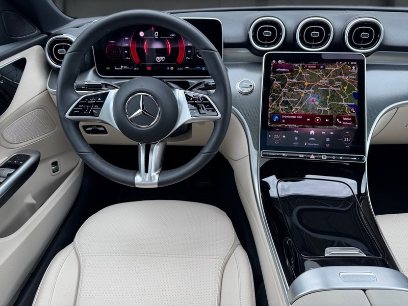 Mercedes-Benz C 180 AVANTG, Beige, Schiebedach, 360°,Totwinkel — photo 7