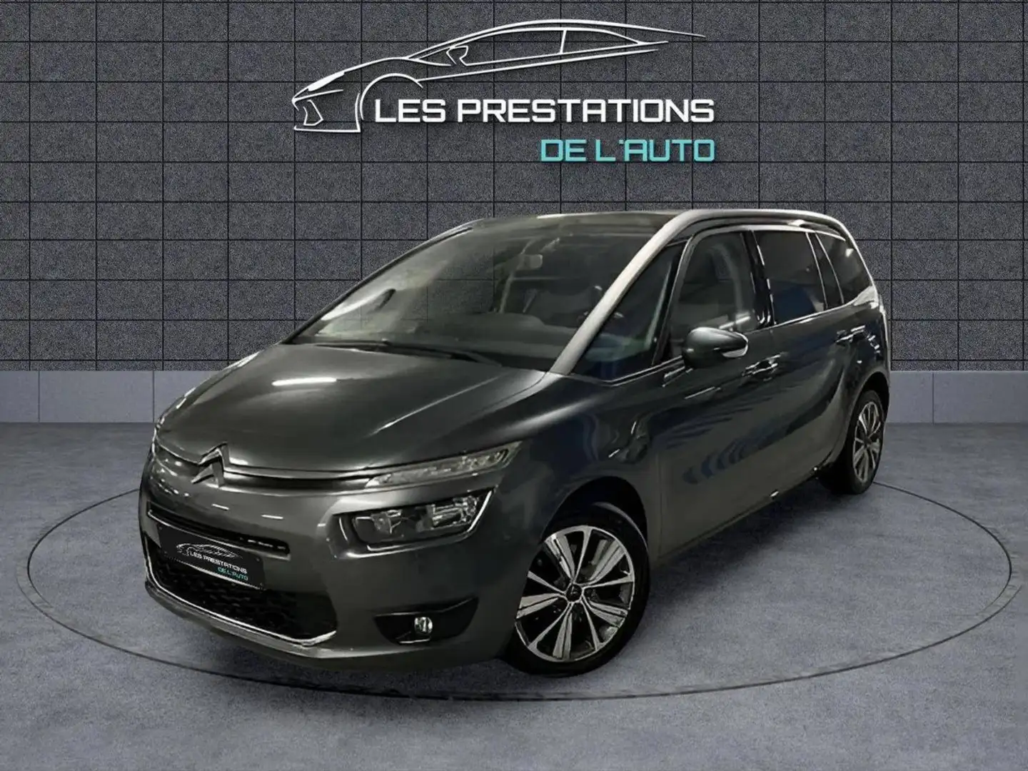 Citroen C4 Citroën Grand Picasso II BlueHDi 150ch Feel Gris - 1
