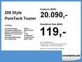 Peugeot 208 Style PureTech Gelb - thumbnail 4