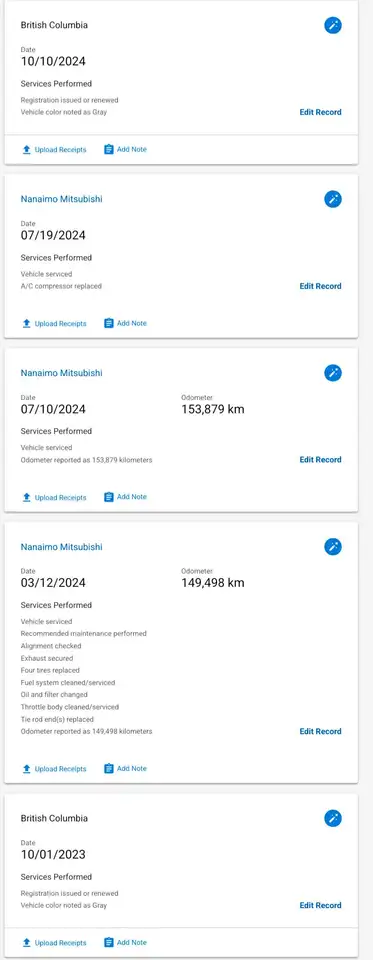 Mitsubishi RVR снимка Mitsubishi RVR