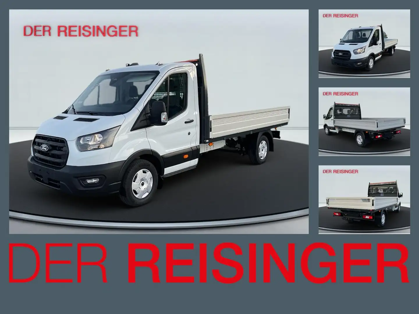 Ford Transit Pritsche EK L3 350 Trend Weiß - 1