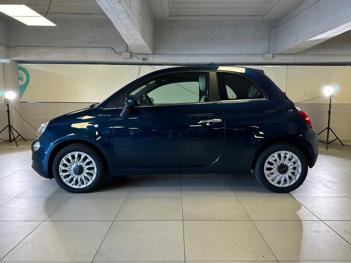 Fiat 500 1.0 70cv Ibrido Dolcevita Blu/Azzurro - 2