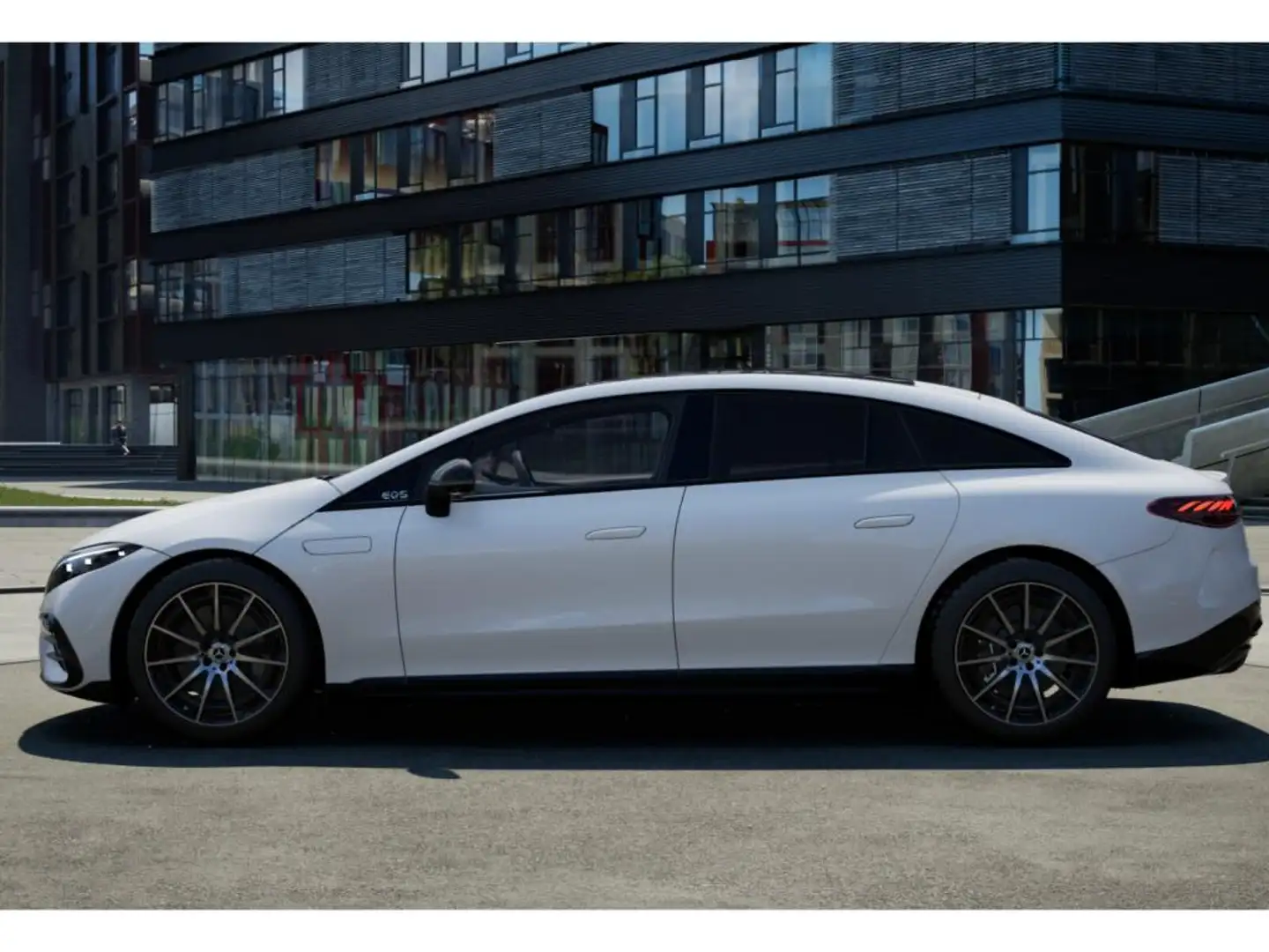 Mercedes-Benz EQS 4 M AMG Line Night+MBUX+Pano+HUD+360° Weiß - 2