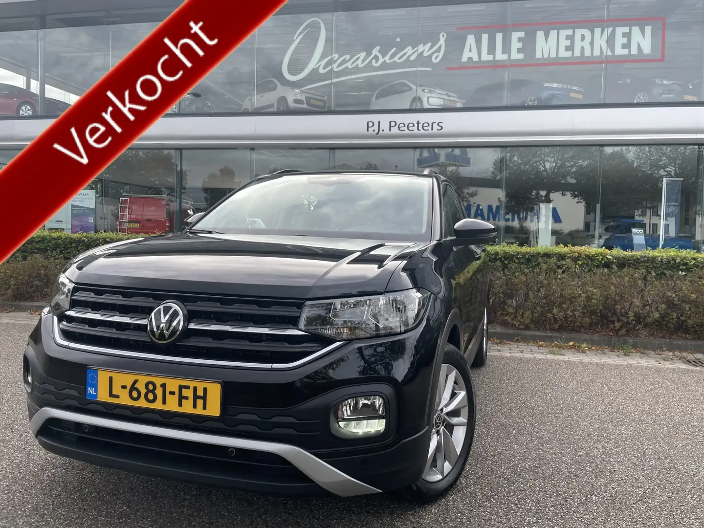 Volkswagen T-Cross 1.0 TSI Life Achteruitrijcamera - Cruise control - Noir - 1