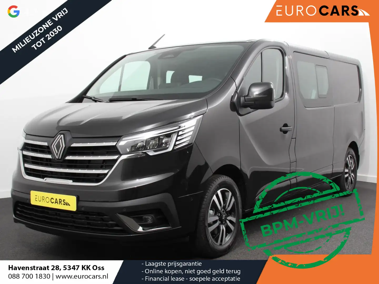 Renault Trafic 2.0 Blue dC1 150 EDC T29 L2H1 Extra Dubbele Cabine Noir - 1