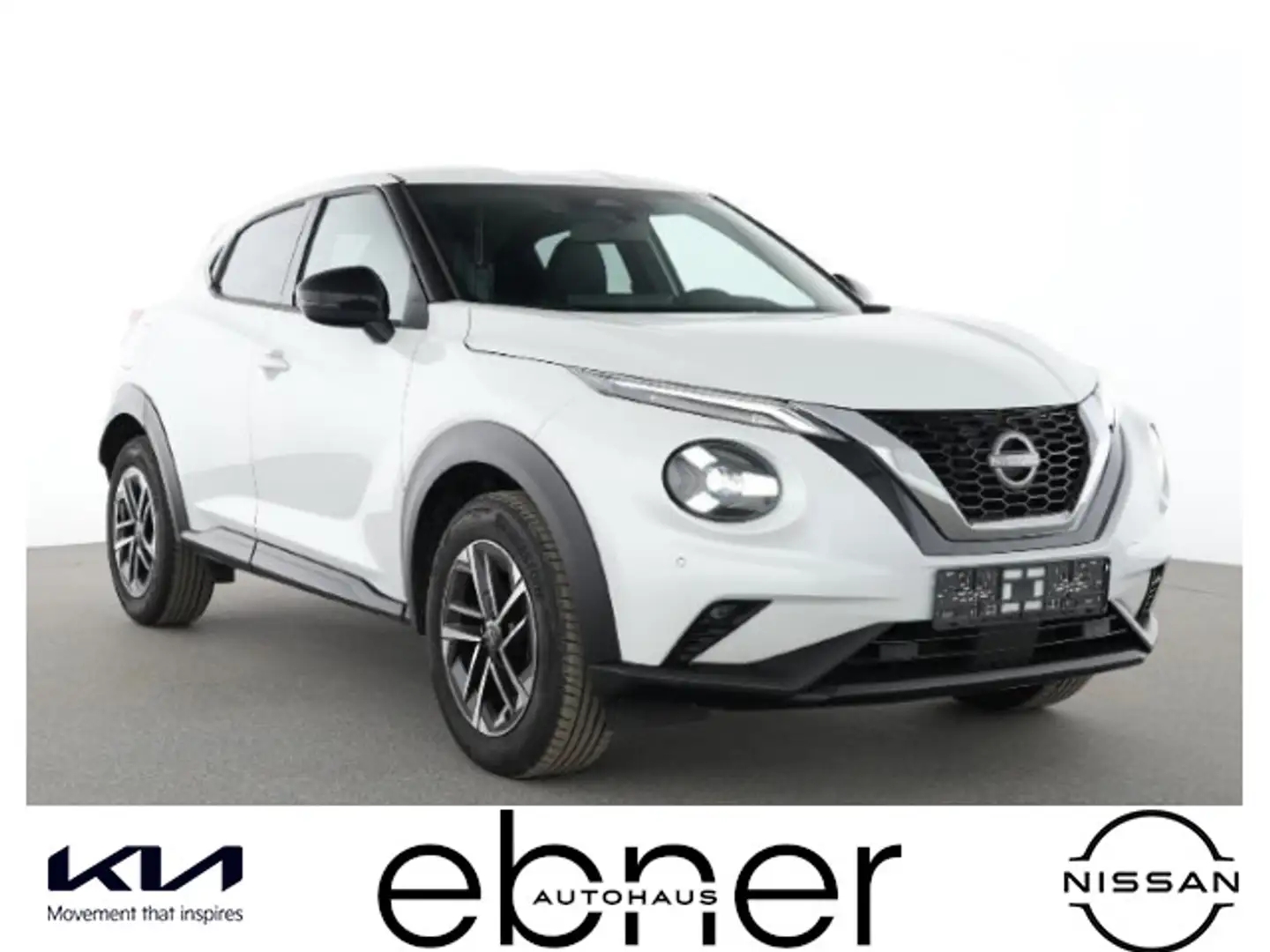 Nissan Juke 1.0 DIG-T 114PS DCT N-Connecta / LED / ALU Weiß - 1