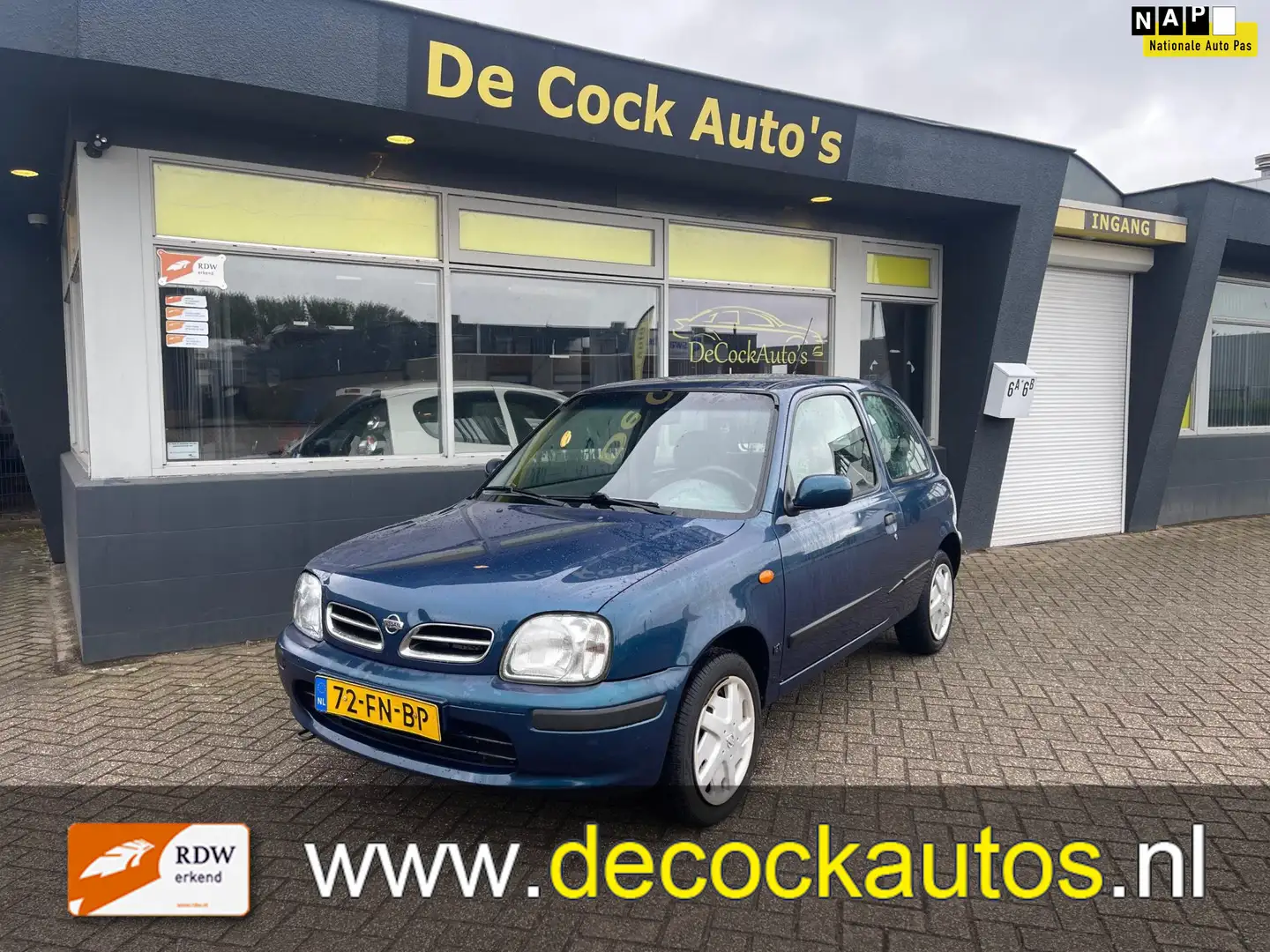 Nissan Micra 1.0 GX / AIRCO / Eerste Eigenaar Bleu - 1