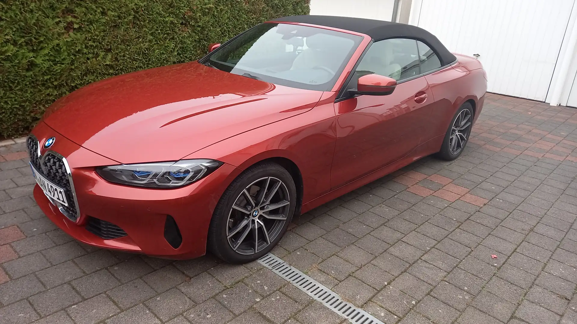 BMW 420 420i Cabrio, AHK Leder Laser Kamera, HiFi Orange - 1