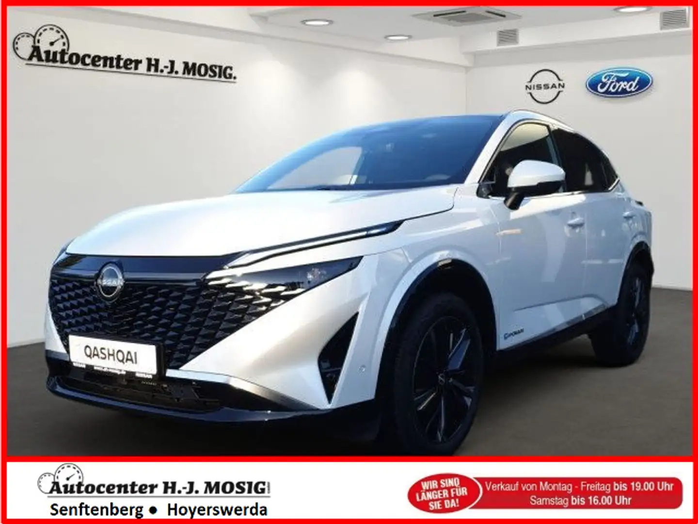 Nissan Qashqai e-Power Tekna / Glasdach Blanc - 1