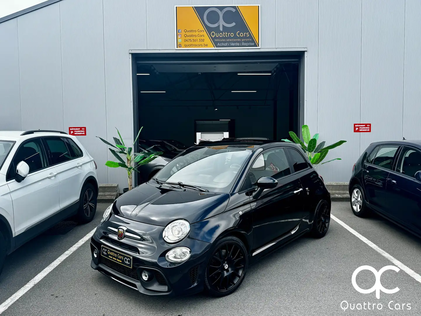 Abarth 595 Pista 1.4T Essence - Full black - Xenon - Car play Noir - 1