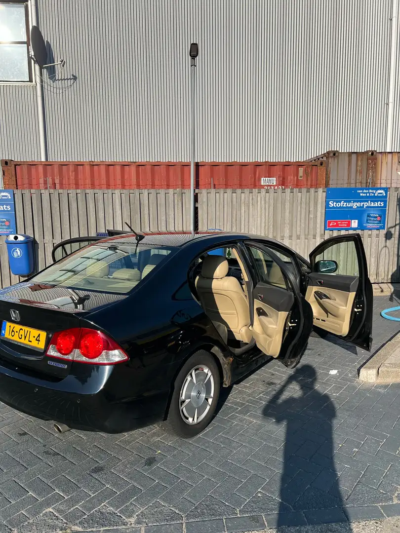 Honda Civic 1.3 Hybrid - Automaat - Leder interieur - Carplay Černá - 1