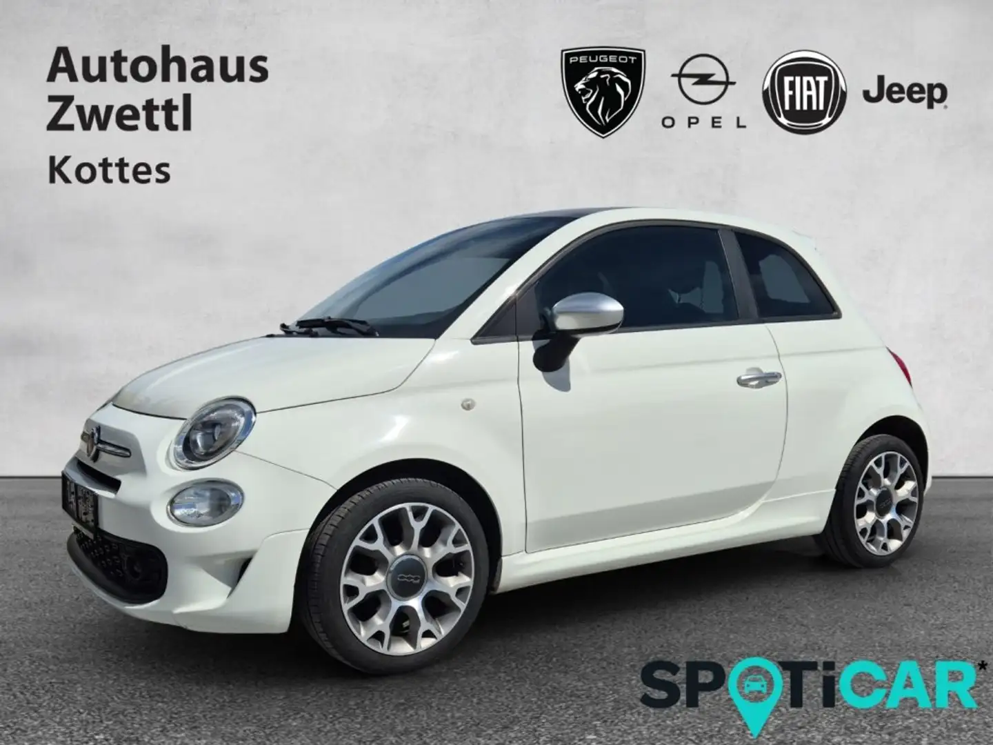 Fiat 500 FireFly Hybrid 70 Sport Weiß - 1