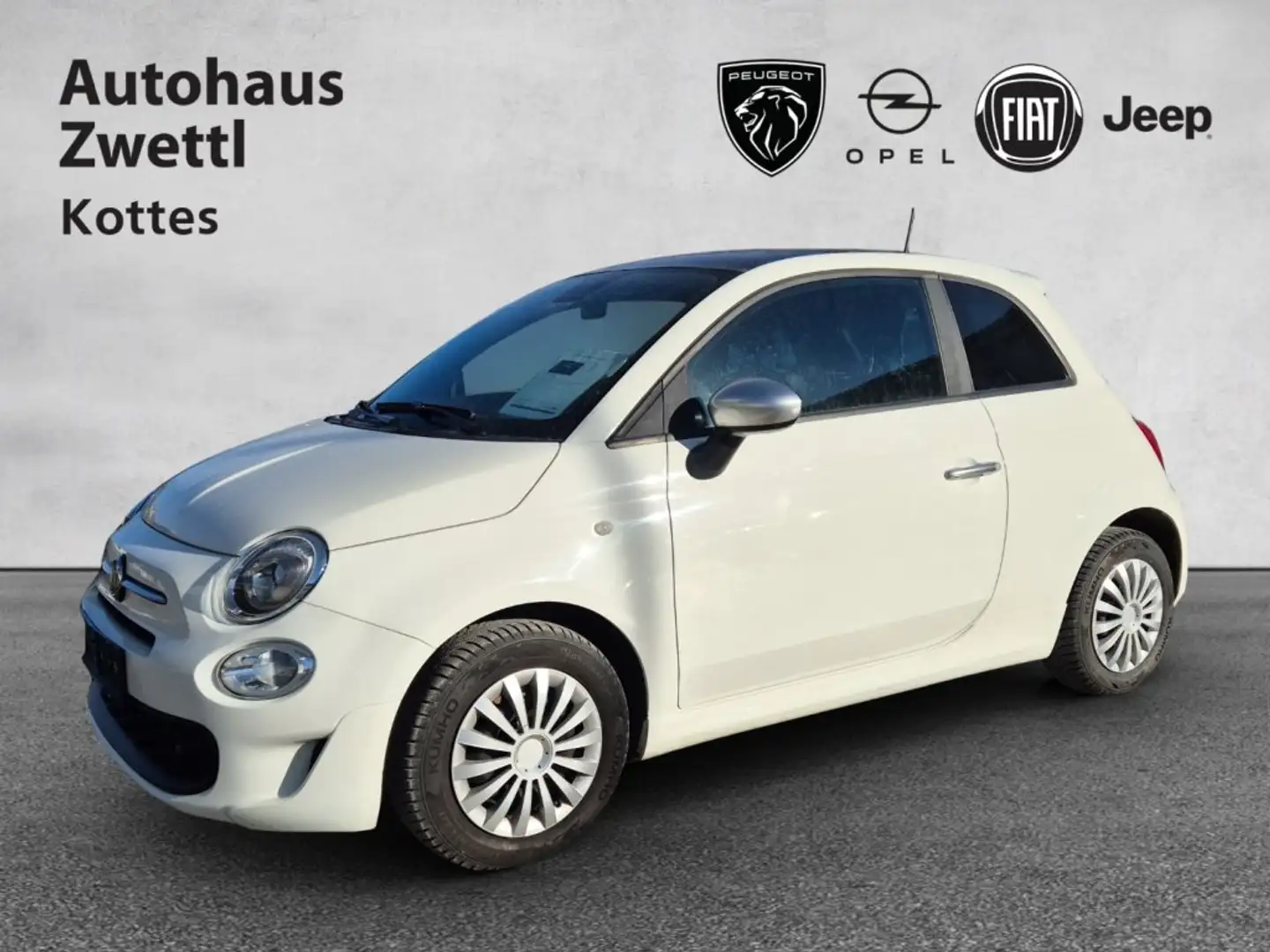 Fiat 500 FireFly Hybrid 70 Sport Weiß - 1