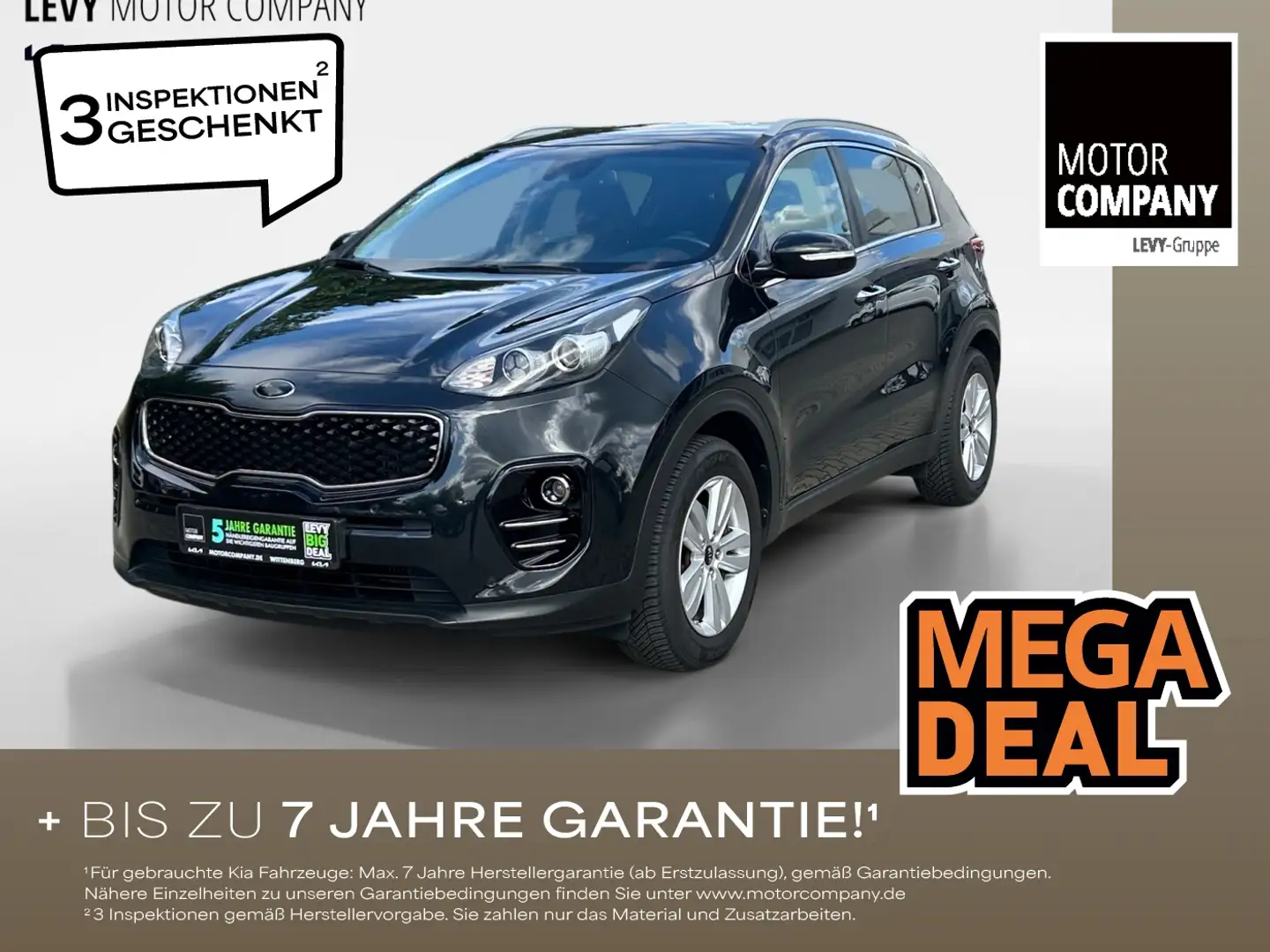 Kia Sportage 1.7 CRDi Dream Team FLA 4xSHZ Leder LM Nero - 1